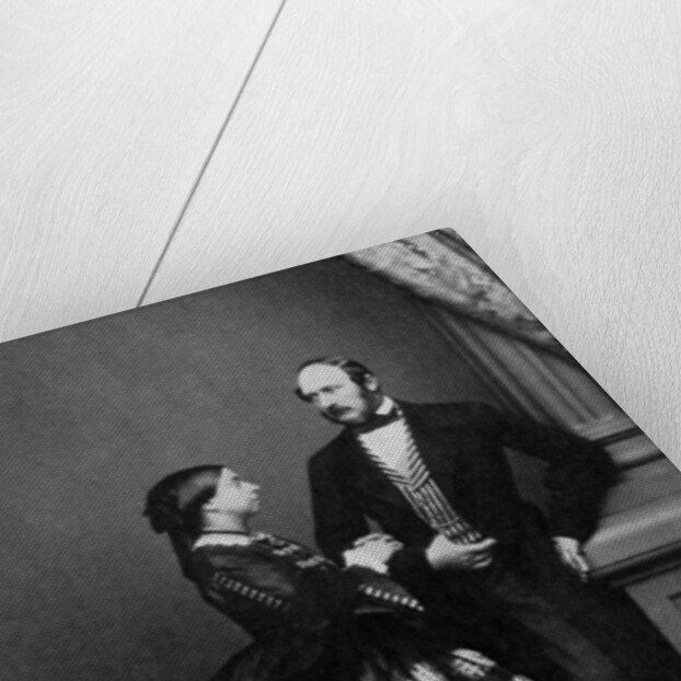 Queen Victoria and Albert, Prince Consort by John Jabez Edwin Mayall