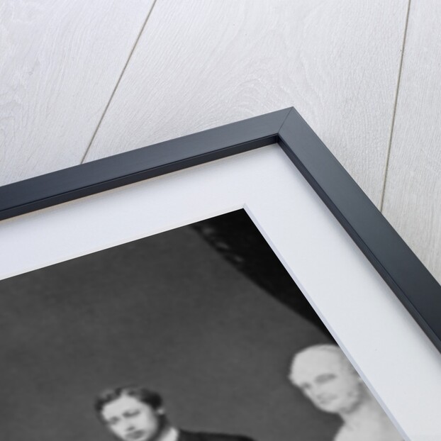 Queen Victoria with the Prince and Princess of Wales on the day of their marriage by Anonymous