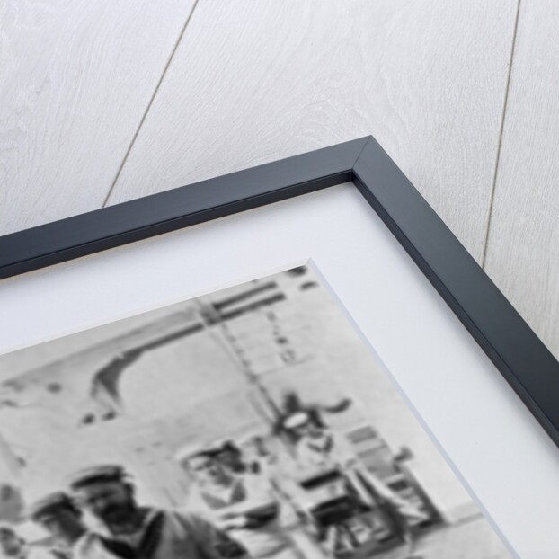 Drill with a light gun on board HMS Camperdown by Gregory & Co