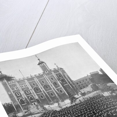 The 1st Suffolk Regiment at the Tower of London by WW Rouch