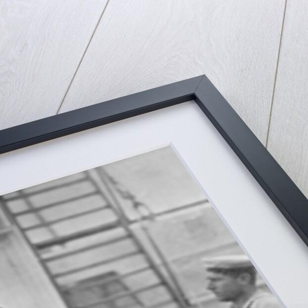 A diver from the battleship HMS Camperdown in his diver's dress by Gregory & Co