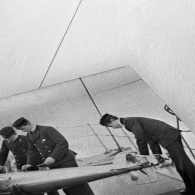 Torpedo instruction on board HMS Theseus by W Gregory