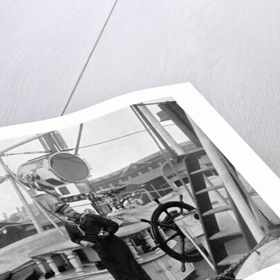 A holophote on board HMS Imperieuse by A Debenham