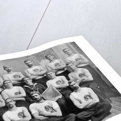 The champion stokers' cutter crew of HMS Hawke by R Ellis