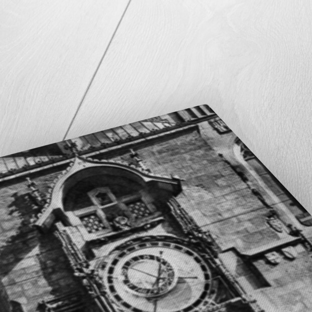 The Prague Astronomical Clock, Czechoslovakia by Anonymous