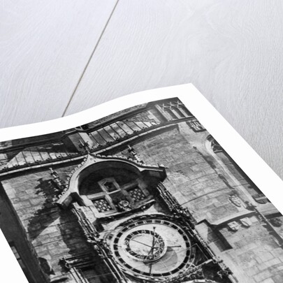 The Prague Astronomical Clock, Czechoslovakia by Anonymous