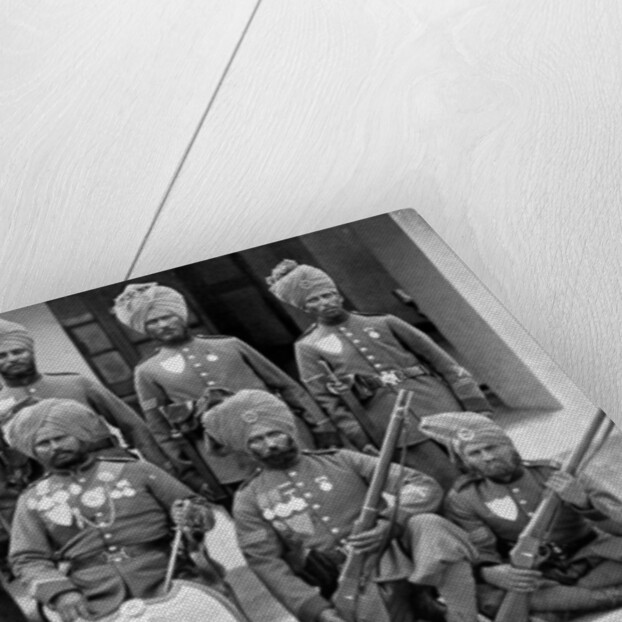 The champion shooting team of the 26th Punjab Regiment of Bengal Infantry by T Winter