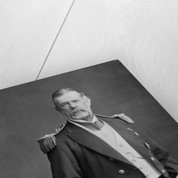 Vice-Admiral Sir John Ommanney Hopkins, British naval officer by Marsh Brothers