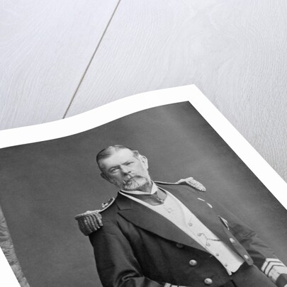 Vice-Admiral Sir John Ommanney Hopkins, British naval officer by Marsh Brothers