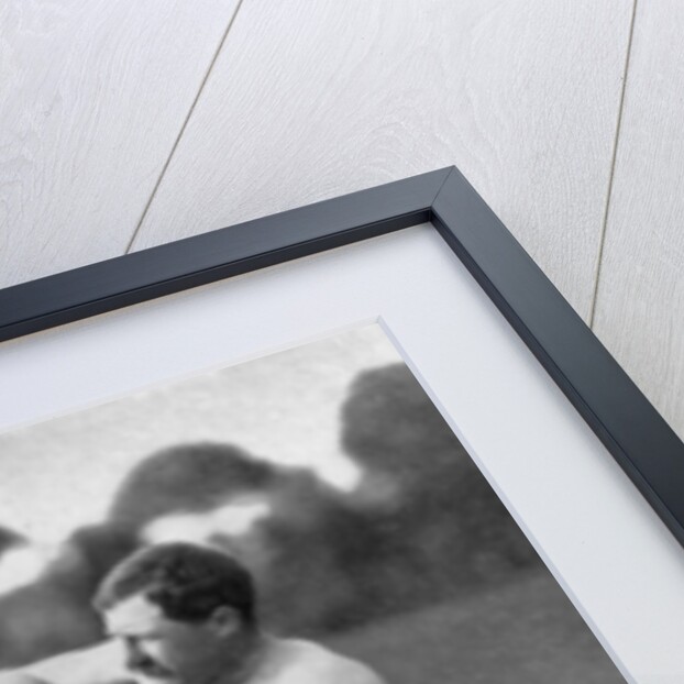 The body holt and neck double, wrestling display, Aldershot, Hampshire by Gregory & Co