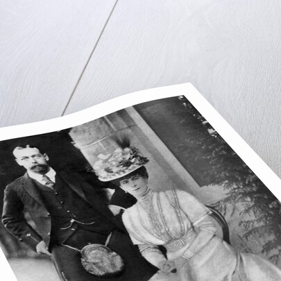 Prince and Princess of Wales by W&D Downey