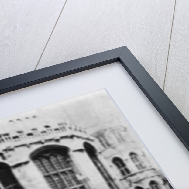 King George V and Queen Mary in the robes of the Knights of the Garter, Windsor by Central Press