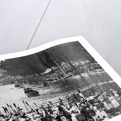 Henley Regatta, Oxfordshire, 6th July 1912 by Horace Walter Nicholls