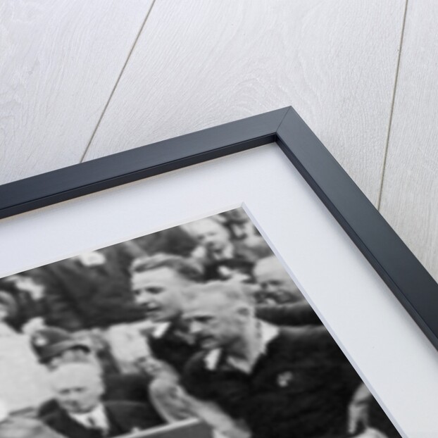 King George V presenting the FA Cup, Wembley Stadium, London by Fox