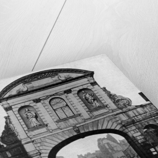 Temple Bar archway, at the Stand end of Fleet Street, London by Anonymous