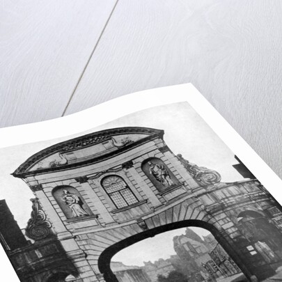 Temple Bar archway, at the Stand end of Fleet Street, London by Anonymous