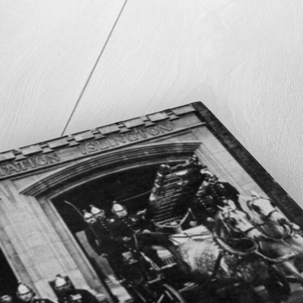 Islington fire brigade, London by Anonymous