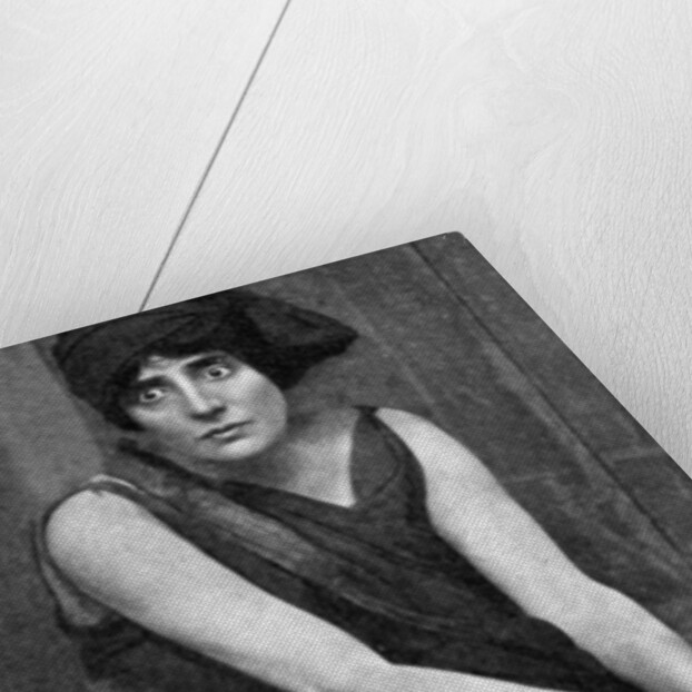 Mrs Patrick Campbell, British stage actress, in the role of 'Electra' by Anonymous