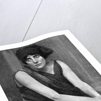 Mrs Patrick Campbell, British stage actress, in the role of 'Electra' by Anonymous