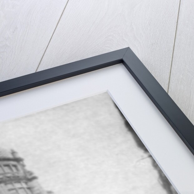 Savoy Hotel and Theatre across the Strand from Norfolk Street, London by Anonymous