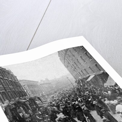 Sunday market, Wentworth Street, East London by Anonymous