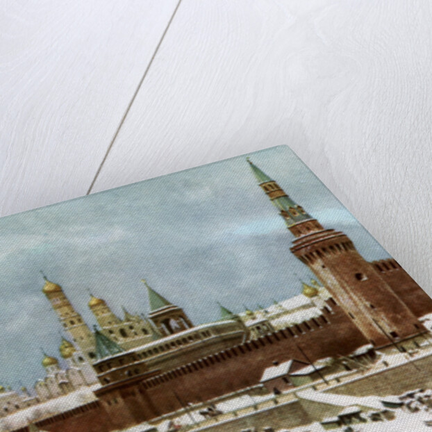 The Kremlin, Moscow, Russia by Topical Press Agency