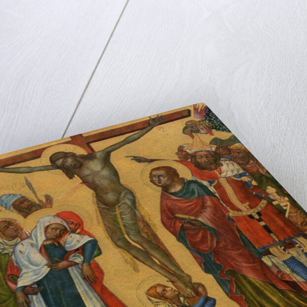 Crucifixion by Master of the Vyssi Brod Altar