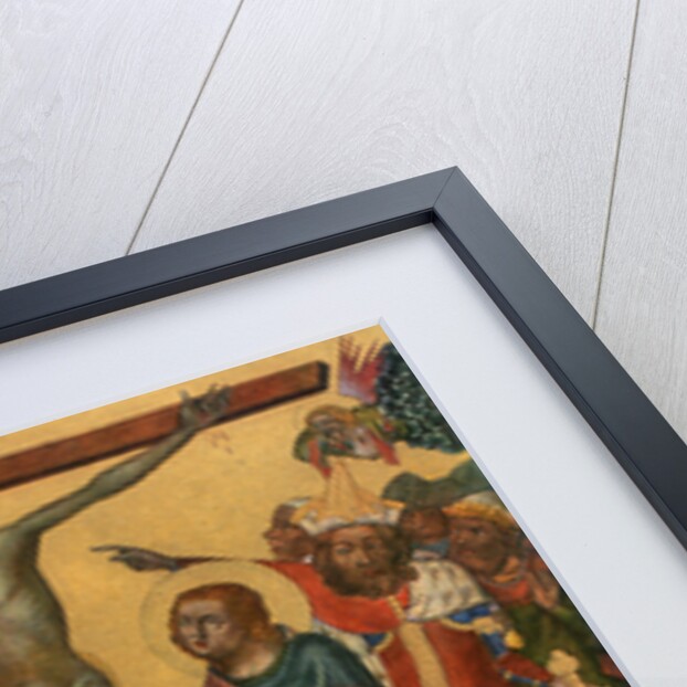 Crucifixion by Master of the Vyssi Brod Altar