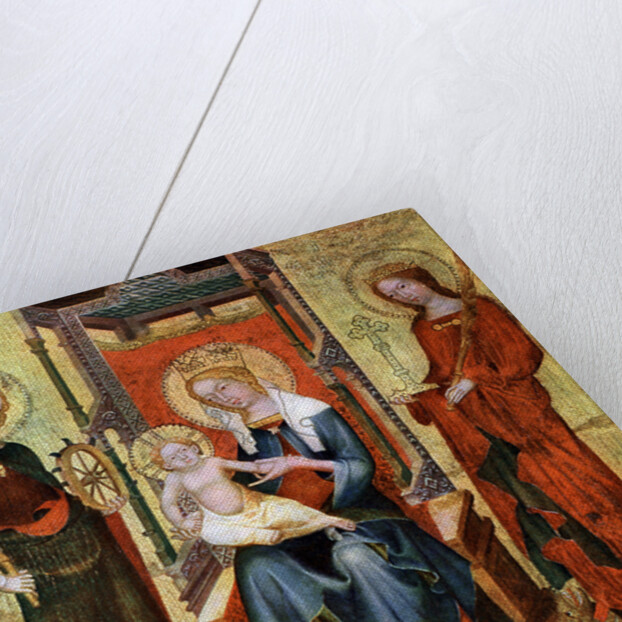 Madonna Between St Catherine and Margaret by Anonymous