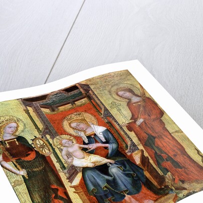 Madonna Between St Catherine and Margaret by Anonymous