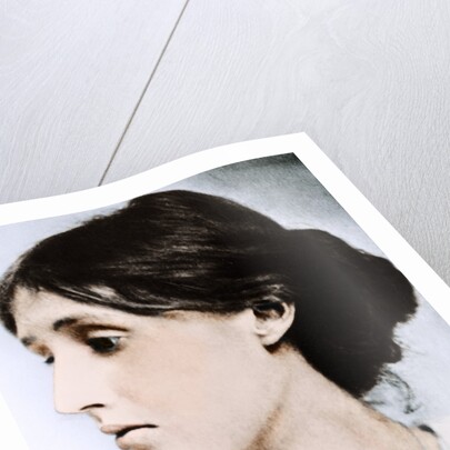 Virginia Woolf, English novelist, essayist and critic by Anonymous