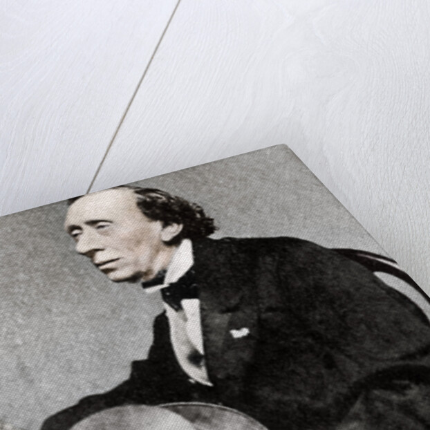 Hans Christian Andersen, Danish author and poet by Anonymous