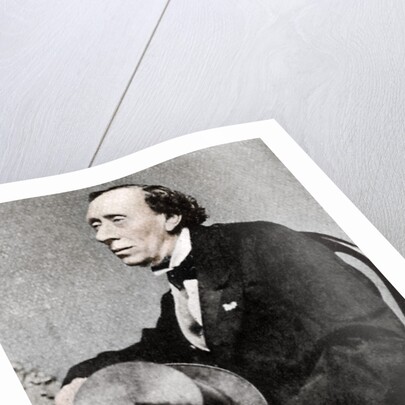 Hans Christian Andersen, Danish author and poet by Anonymous