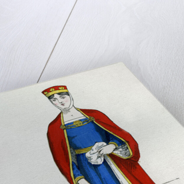 Capetian noblewoman by Anonymous
