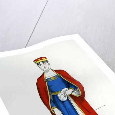 Capetian noblewoman by Anonymous