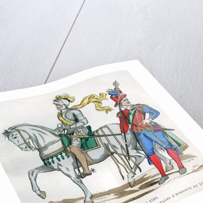 Gendarme, 1583, and captain of the 1st Company of the Enfants d'Honneur by Anonymous