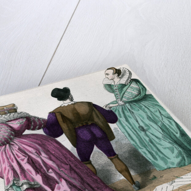 Ladies and gentlemen from about 1584 by Anonymous