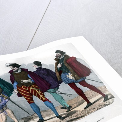 French gentlemen's costume by Chevignard