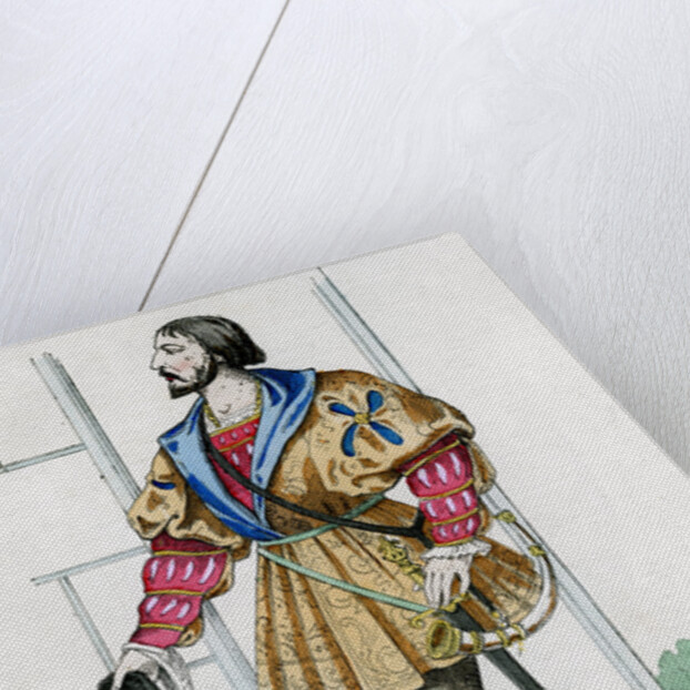 Gentlemen of the court of Francis I of France by Petit