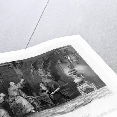 A Devotee Consulting the Sticks of Fate by A Fox