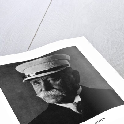 Portrait of Ferdinand, Graf von Zeppelin by Anonymous