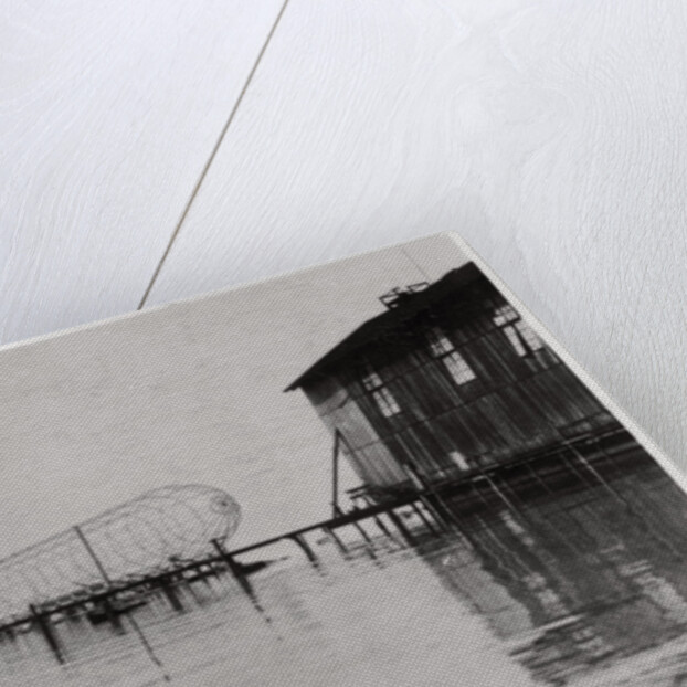 Zeppelin LZ 6 under construction, Germany by Anonymous