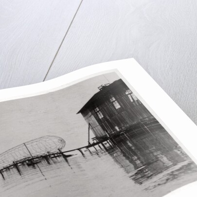 Zeppelin LZ 6 under construction, Germany by Anonymous