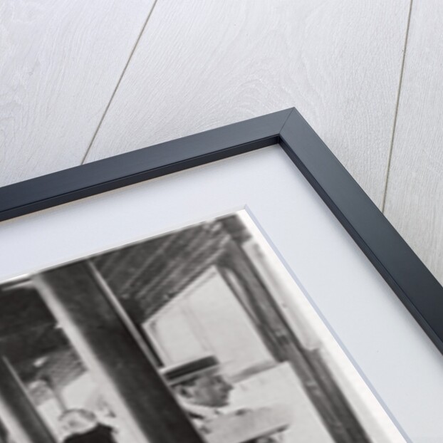 Film company on board Zeppelin LZ13 'Hansa' by Anonymous