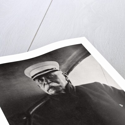 Portrait of Ferdinand, Graf von Zeppelin by Anonymous