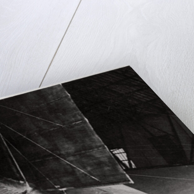 Tail gunner of a German army Zeppelin airship, World War I by Anonymous