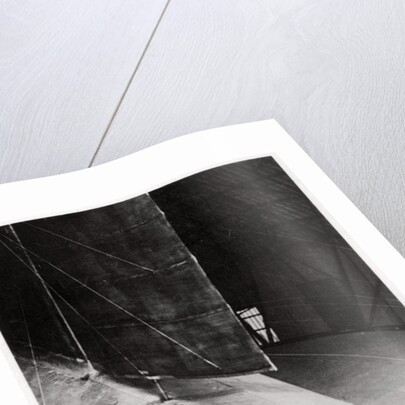 Tail gunner of a German army Zeppelin airship, World War I by Anonymous