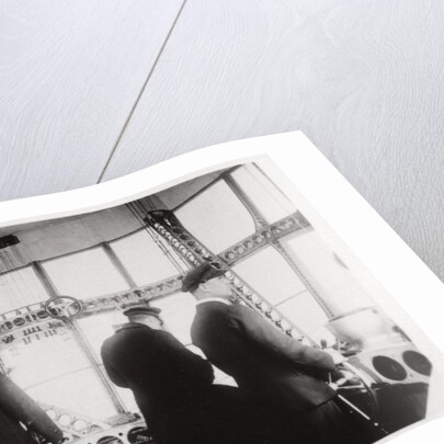 Pilot's compartment, Zeppelin LZ 127 'Graf Zeppelin' by Anonymous