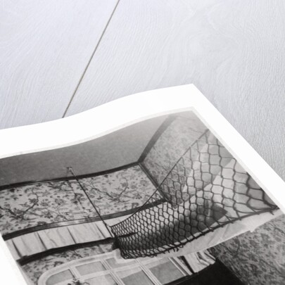 Passenger cabin at night, LZ 127 Graf Zeppelin by Anonymous