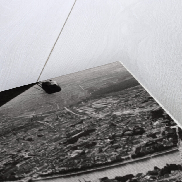 Aerial view of Basel, Switzerland, from a Zeppelin by Anonymous